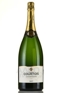 Pierre Courtois Brut Champagne - шампанское Шампань Пьер Куртуа Брют 1.5 л в п/у белое брют