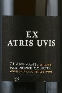 Champagne Pierre Сourtois Ex Atris Uvis - шампанское Шампань Пьер Куртуа Экс Атрис Увис 0.75 л белое брют