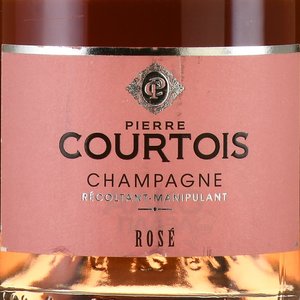 Pierre Сourtois Rose - шампанское Шампань Пьер Куртуа Розе 0.75 л розовое брют