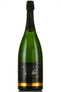 Champagne Delot Grande Reserve Brut - шампанское Шампань Дело Гранд Резерв Брют 1.5 л белое брют