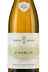 Domaine Long-Depaquit Chablis Albert Bichot - вино Шабли Альбер Бишо Домэн Лон-Депаки 0.75 л белое сухое