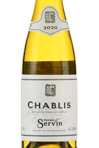 Chablis - вино Шабли 2020 год 0.375 л белое сухое