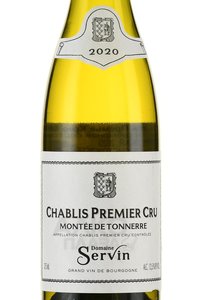 Chablis Premier Cru Montee de Tonnerre - вино Шабли Премье Крю Монте де Тоннер 0.375 л белое сухое