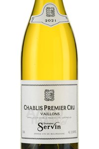 Chablis Premier Cru Vaillons - вино Шабли Премьер Крю Вайон 0.75 л белое сухое