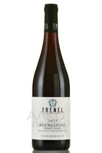 Bourgogne Pinot Noir Trenel - вино Бургонь Пино Нуар Тренель 0.75 л красное сухое