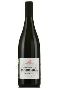 Yannick Amirault Saint Nicolas de Bourgueil La Source - вино Сен-Николя де Бургей Ла Сурс Янник Амиро 0.75 л красное сухое