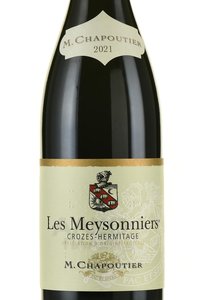 M.Chapoutier Crozes-Hermitage Les Meysonniers - вино Кроз-Эрмитаж Ле Мейзонье М. Шапутье 0.75 л красное сухое