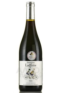 Domaine Laffitte Malbec Cotes de Gascogne - вино Кот де Гасконь Домен Лаффит Мальбек 0.75 л красное сухое