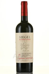Siegel Handpicked Reserva Cabernet Sauvignon - вино Зигель Хэнд Пикд Резерва Каберне-Совиньон 0.75 л красное сухое