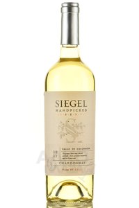 Siegel Handpicked Reserva Chardonnay - вино Зигель Хэнд Пикд Гран Резерва Шардоне 0.75 л белое сухое