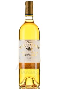 Chateau Rieussec Sauternes 1-er Grand Cru Classe - вино Шато Рьессек Премье Гран Крю Классе Сотерн 0.75 л белое сладкое