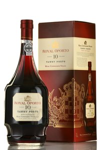 Porto Royal Oporto Tawny 10 Years Old Gift Box - портвейн Порто Роял Опорто Тони 10 лет 0.75 л в п/у