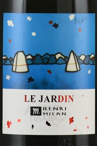 Domaine Milan Le Jardin - вино Домен Милан Ля Жардин 0.75 л красное сухое