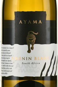 Ayama Chenin Blanc - вино Шенин Блан Аяма 2022 год 0.75 л белое сухое