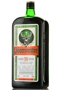 Jagermeister - ликер десертный Ягермайстер травяной 3 л