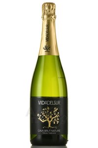 Vidadelsur, Cava Brut Nature - вино игристое Кава Видадельсюр Брют Натюр 0.75 л белое брют