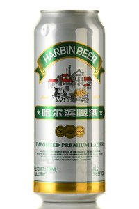 Harbin Premium - пиво Харбин Премиум 0.5 л пастеризованное