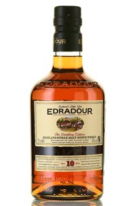 Edradour 10 years - виски Эдрадур 10 лет 0.7 л