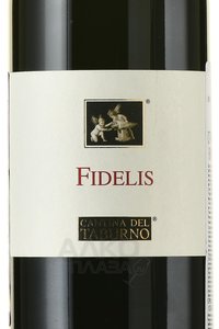 Cantina del Taburno Fidelis Sannio Aglianico DOC - вино Кантина дель Табурно Фиделис 0.75 л красное сухое