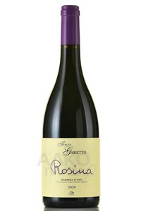 Tenuta Garetto Rosina Barbera D’Asti DOCG - вино Тенута Гаретто Розина Барбера д’Асти ДОКГ 2020 год 0.75 л красное сухое