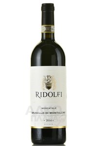 Ridolfi Brunello di Montalcino Riserva - вино Ридольфи Брунелло ди Монтальчино Ризерва 2016 год 0.75 л красное сухое