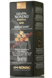 Grappa Nonino Riserva Antica Cuvee - граппа Нонино Ризерва Антика Кюве 0.7 л в п/у