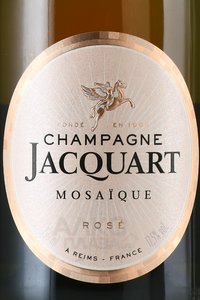 Jacquart Rose Mosaique - шампанское Жакарт Розе Мозаик 2019 год 0.75 л розовое брют
