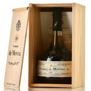 Armagnac Bas Armagnac de Montal 1983 years - арманьяк Баз Арманьяк де Монталь 1983 года 0.7 л