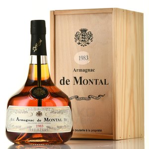 Armagnac Bas Armagnac de Montal 1983 years - арманьяк Баз Арманьяк де Монталь 1983 года 0.7 л