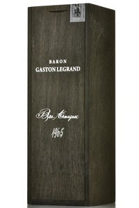 Baron G. Legrand 1965 - арманьяк Барон Легран 1965 года 0.7 л