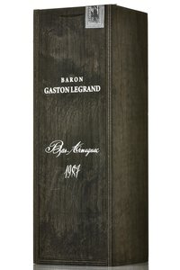 Baron G. Legrand 1987 - арманьяк Барон Легран 1987 года 0.7 л