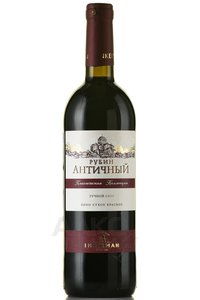 Вино Рубин Античный Инкерман 0.75 л красное сухое