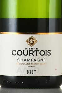 Pierre Сourtois Brut Champagne - шампанское Шампань Пьер Куртуа Брют 0.75 л белое брют