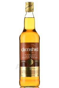 Glenshiel Blended 7 years - виски Гленшил 7 лет 0.7 л