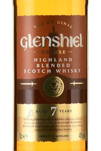 Glenshiel Blended 7 years - виски Гленшил 7 лет 0.7 л