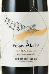 Penas Aladas Gran Reserva Ribera del Duero DO - вино Пеньяс Аладас Гран Ресерва ДО Рибера дель Дуэро 2015 год 0.75 л красное сухое в д/у