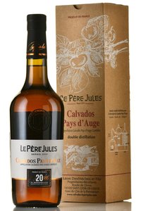 Pays d’Auge 20 years Cask Finish Le Pere Jules - кальвадос Пэи д’Ож 20 лет Каск Финиш Ле Пэр Жюль 0.7 л в п/у