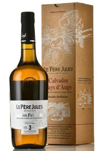 Pays d’Auge 3 years Cask Finish Le Pere Jules - кальвадос Пэи д’Ож 3 года Каск Финиш Ле Пэр Жюль 0.7 л в п/у