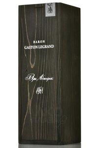 Baron G. Legrand 1961 - арманьяк Барон Легран 1961 года 0.7 л