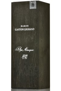 Baron G. Legrand 1980 - арманьяк Барон Легран 1980 года 0.7 л
