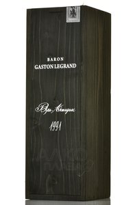 Baron G. Legrand 1991 - арманьяк Барон Легран 1991 года 0.7 л