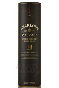 Aberlour Forest Reserve Speyside Single Malt Scotch Whisky 10 Years Old - виски Аберлауэр 10 лет 0.7 л в тубе