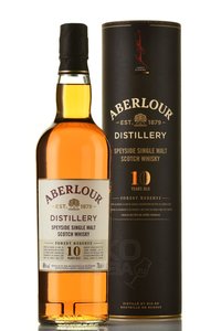 Aberlour Forest Reserve Speyside Single Malt Scotch Whisky 10 Years Old - виски Аберлауэр 10 лет 0.7 л в тубе