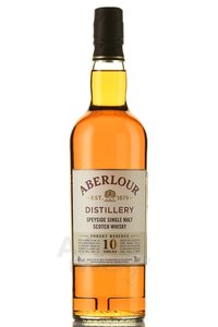 Aberlour Forest Reserve Speyside Single Malt Scotch Whisky 10 Years Old - виски Аберлауэр 10 лет 0.7 л в тубе