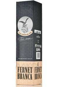 Fernet Branca - настойка горькая Фернет-Бранка 3 л в п/у