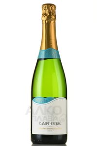 Dampt Freres Cremant de Bourgogne - вино игристое Дамп Фрэр Креман де Бургонь 2017 год 0.75 л белое брют