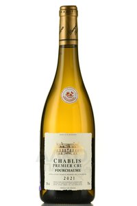 Chablis Premier Cru Fourchaume - вино Шабли Премье Крю Фуршом 2021 год 0.75 л белое сухое