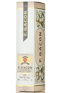 F. Gacon XO Vieille Fine Cognac - Ф.Гакон ХО Вьей Фин Коньяк 0.7 л в п/у