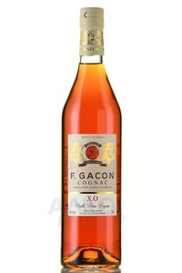 F. Gacon XO Vieille Fine Cognac - Ф.Гакон ХО Вьей Фин Коньяк 0.7 л в п/у