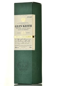 Glen Keith 25 years old - виски Глен Кит 25 лет 0.7 л